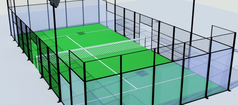 Projet court couvert et combiné mini-tennis/padel